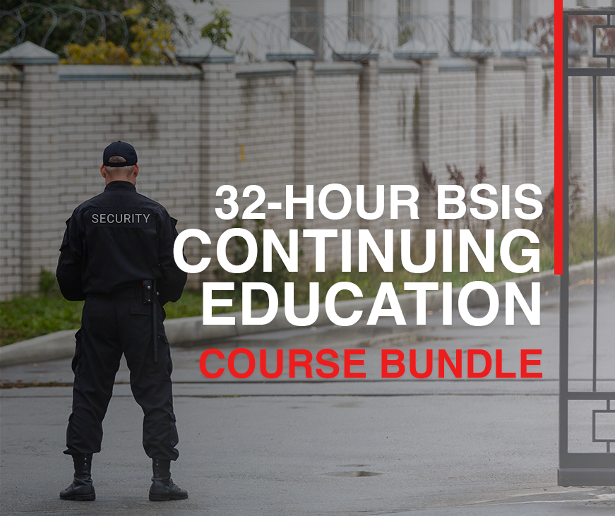 32 BSIS Cont Ed Course Bundle